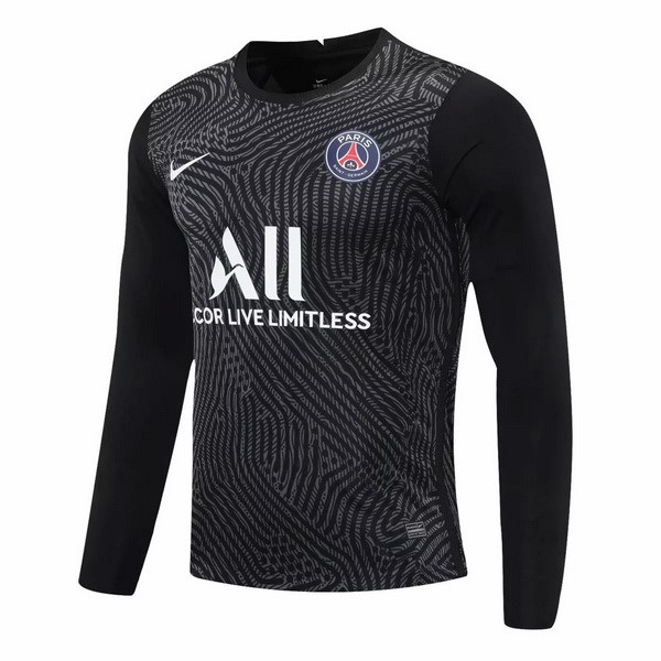 Camiseta Paris Saint Germain ML Portero 2020-21 Negro